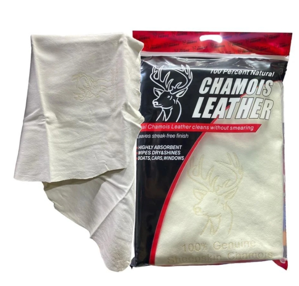 Genuine deer skin towel 60x40