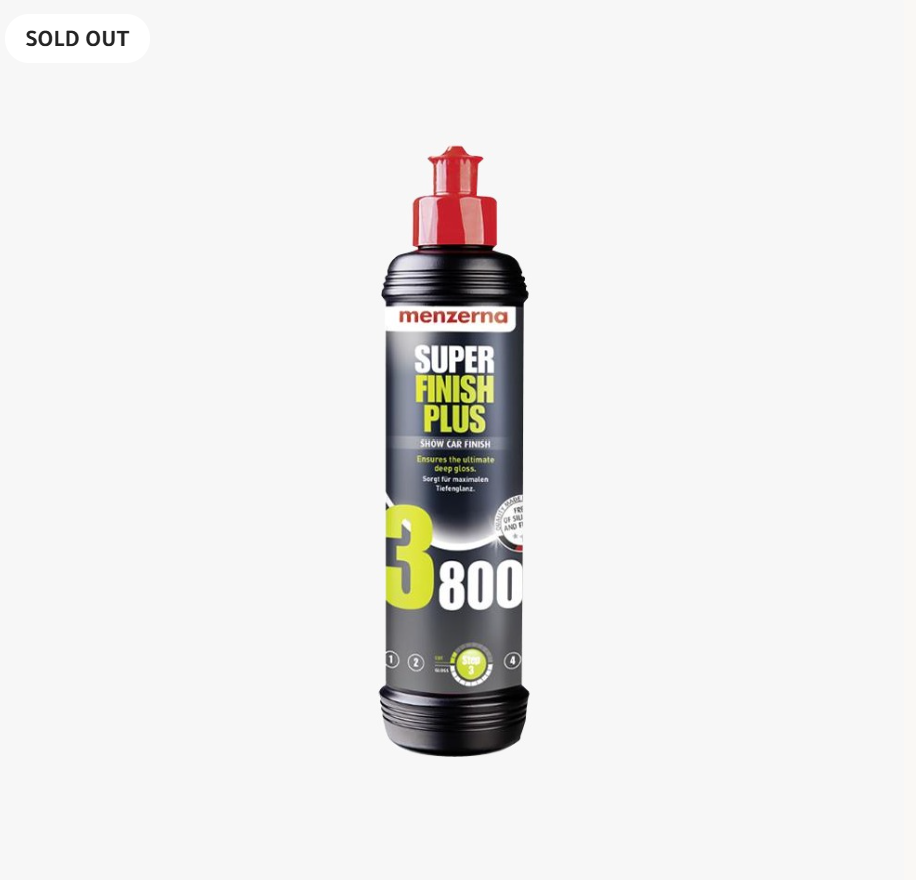 Final Finish 3800 250ml menzerna