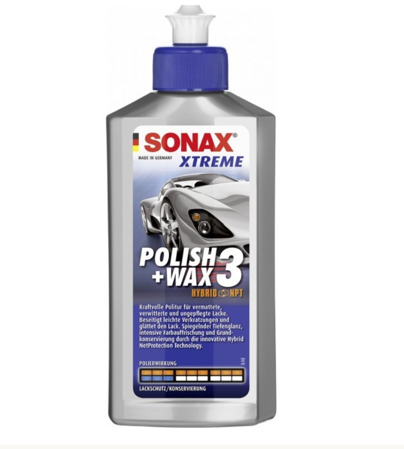 SONAX Polish+Wax3 250ml